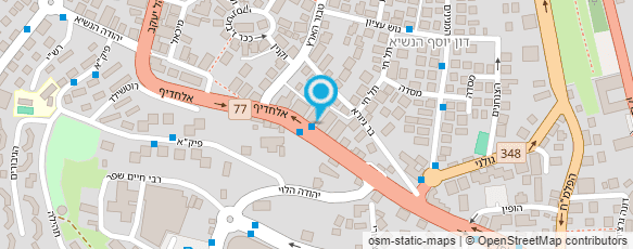 מפת הגעה אל יוסל'ה כשר למהדרין - טבריה