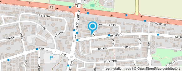 מפת הגעה אל יוסף חשמלאי עבודות חשמל