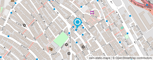 מפת הגעה אל צבעי מקצועי חיפה והסביבה