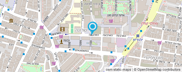 מפת הגעה אל קרין פרימן - עו״ד, מגשרת ומאסטרית NLP