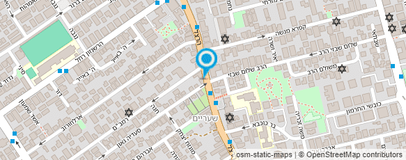 מפת הגעה אל טוסט האושר