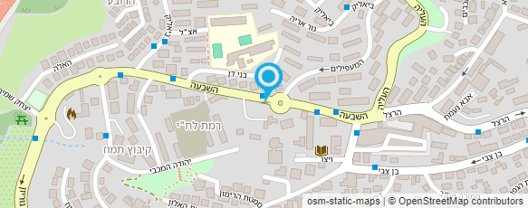 מפת הגעה אל כיכר הפלאפל