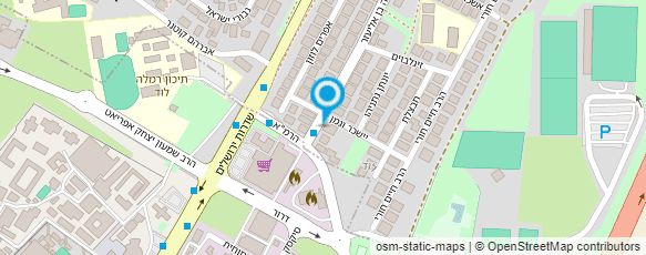 מפת הגעה אל ד"ר מועד זינאתי