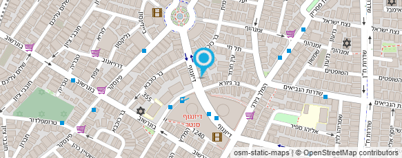 מפת הגעה אל פיצה לירי