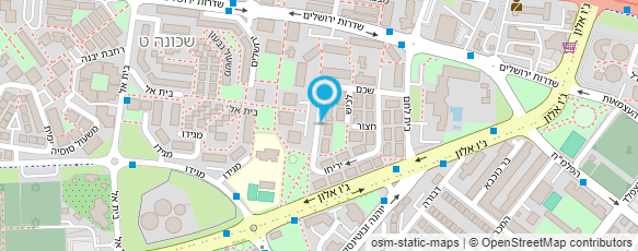 מפת הגעה אל נתי מורה לנהיגה בבאר שבע