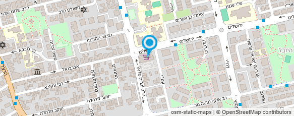 מפת הגעה אל OPTIC MEIR - אופטיק מאיר