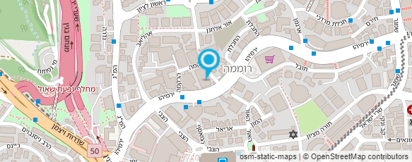 מפת הגעה אל סושי אנד בייגלס