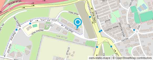 מפת הגעה אל אונו בייקס מפת הגעה אל אונו בייקס