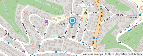 מפת הגעה אל האומן בתיקון תריסים וחלונות בייתים בלבד