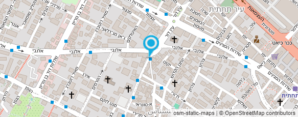 מפת הגעה אל פלאפל מרסל