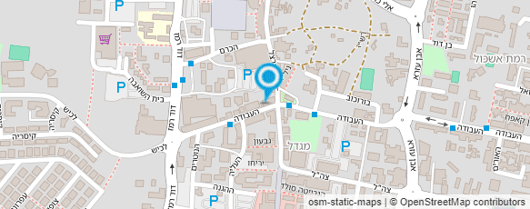 מפת הגעה אל שואיה גריל ישראלי