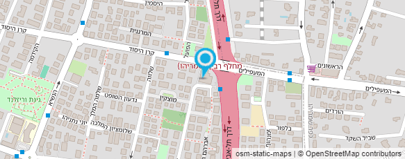 מפת הגעה אל ד"ר נור מומחה עיניים