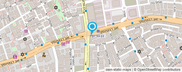 מפת הגעה אל פלאפל לשובע