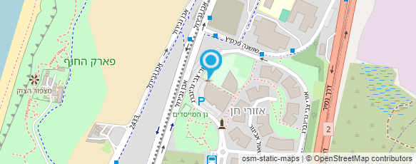 מפת הגעה אל גרינברג בורגר