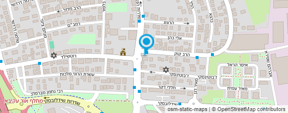 מפת הגעה אל שניצל 20 טעמים