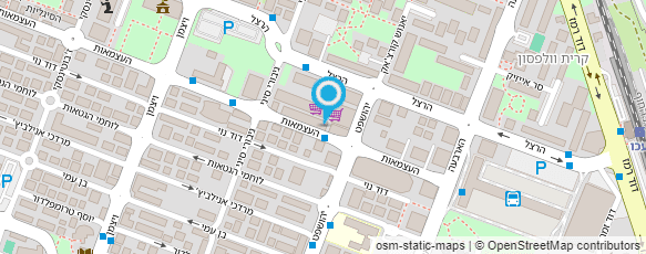 מפת הגעה אל גילטלאו גלידה איטלקית