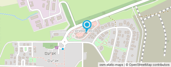 מפת הגעה אל אלרון - אירוח בגולן