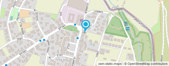 מפת הגעה אל מלון מטיילים מטולה