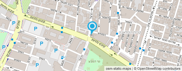 מפת הגעה אל Avi Wax  תשתיות