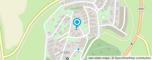 מפת הגעה אל מלון מטיילים מלכיה