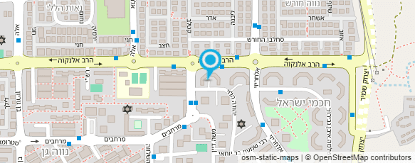 מפת הגעה אל יגאל המנעולן