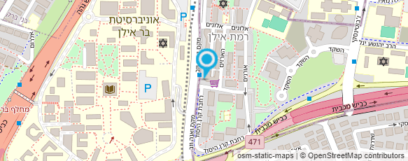 מפת הגעה אל שיפודי הגבעה