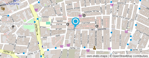 מפת הגעה אל פינת אוכל