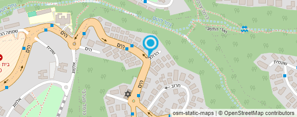 מפת הגעה אל המרכז לתנועה בריאותית