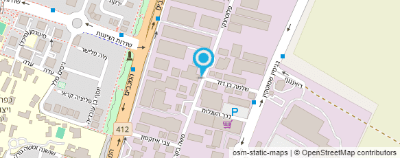 מפת הגעה אל ערוץ 2000