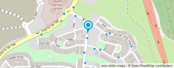 מפת הגעה אל פיצה אלמה