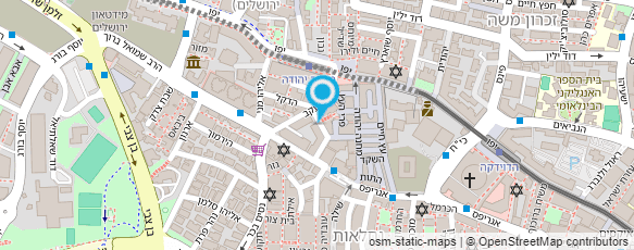 מפת הגעה אל לוכד נחשים מוקד מחוז ירושלים