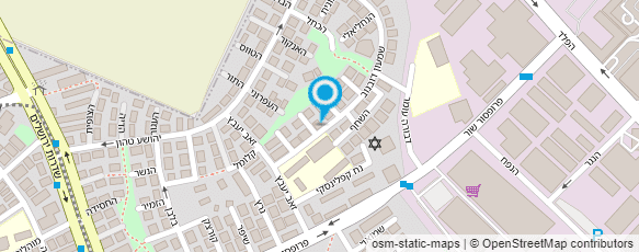 מפת הגעה אל אושרי עוזיאל אינסטלטור