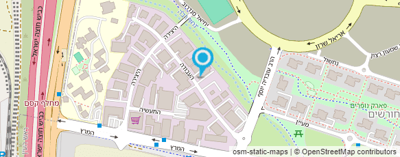 מפת הגעה אל צמיגי פז פנצ'ריה מקום 10