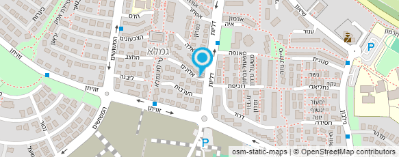 מפת הגעה אל בטחיש עבודות חשמל