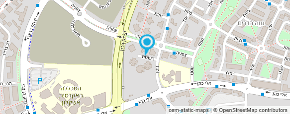 מפת הגעה אל מנעולן אשקלון מפת הגעה אל מנעולן אשקלון