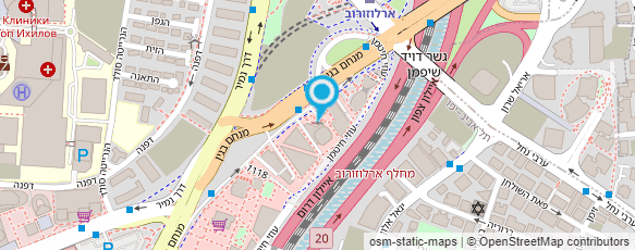 מפת הגעה אל אסף אהרון משרד עו"ד