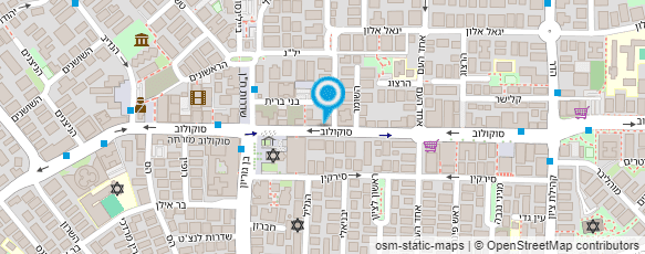 מפת הגעה אל מדטכניקה אורתופון - הרצליה