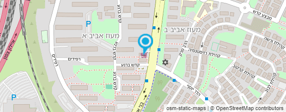 מפת הגעה אל GDB מעוז אביב