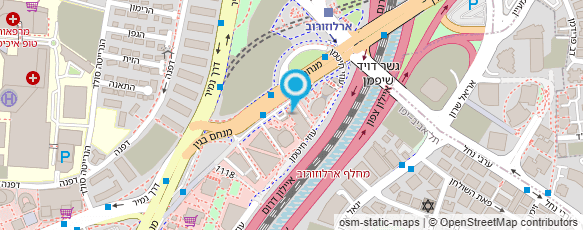 מפת הגעה אל ד"ר יאיר יוסף