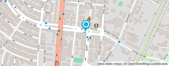 מפת הגעה אל PIZZA BIANCA