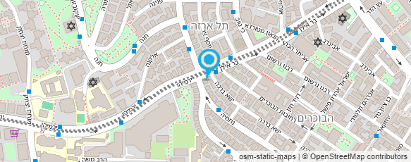 מפת הגעה אל בוש בייגלס