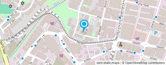 מפת הגעה אל מסגריית יאיר