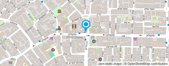 מפת הגעה אל לאונג בר