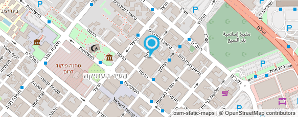 מפת הגעה אל פיצה סבא אדוארדו