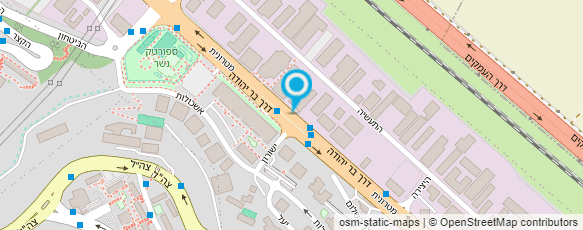 מפת הגעה אל ברכת משה