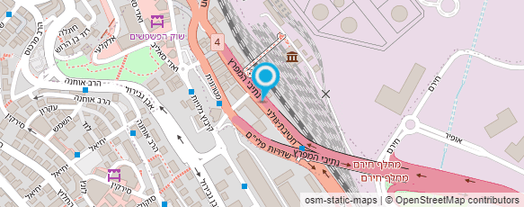 מפת הגעה אל קפה DRIX