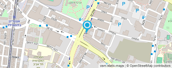 מפת הגעה אל פיצת השר