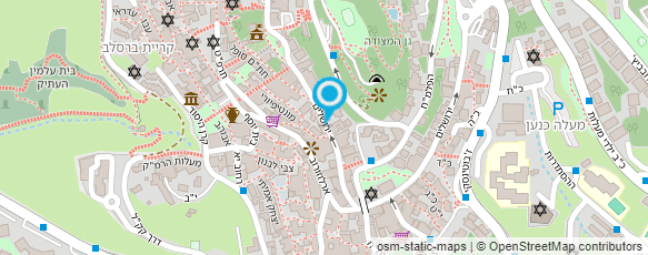 מפת הגעה אל המבורגר יוסלה