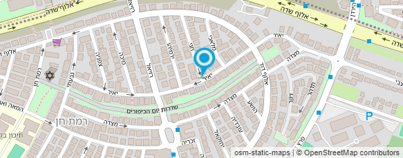 מפת הגעה אל מיכל ישראלי רפלקסולוגית בכירה ומטפלת במגע לנשים