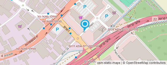 מפת הגעה אל פרש דה מרקט